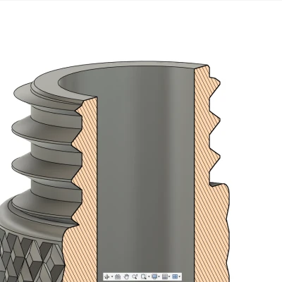 Hộp Vặn Vít Vành Răng - Container Ren Vặn