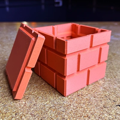 Hộp Gạch Mario Nắp Hít Nam Châm