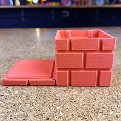 Hộp Gạch Mario Nắp Hít Nam Châm