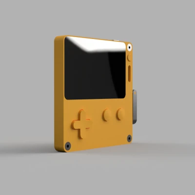 Mô hình máy Playdate để làm phụ kiện trong Fusion 360