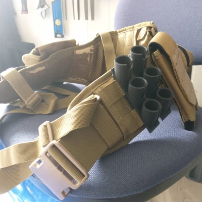 Giá đỡ đạn 12 gauge 3 viên, gắn MOLLE