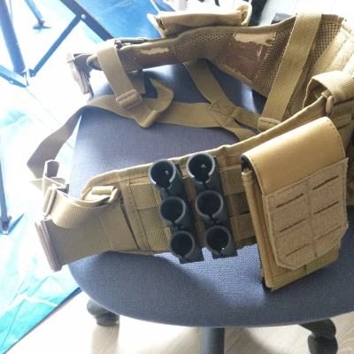 Giá đỡ đạn 12 gauge 3 viên, gắn MOLLE