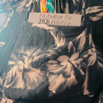 Bọc Túi Áo "Nerd" In 3D