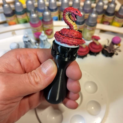 Tay Cầm Sơn Tượng Nhỏ Có Đế Nam Châm Thay Thế