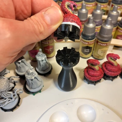 Tay Cầm Sơn Tượng Nhỏ Có Đế Nam Châm Thay Thế