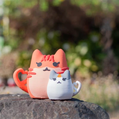 Mèo Mẹ & Mèo Con - Mẫu Cho Ngày Của Mẹ