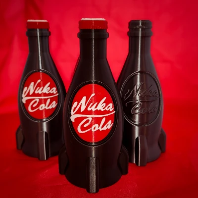 Mô hình Chai Nuka Cola Giả Lập