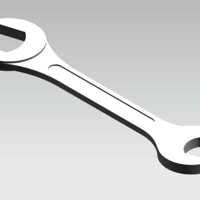 Mô Hình Cờ Lê In 3D