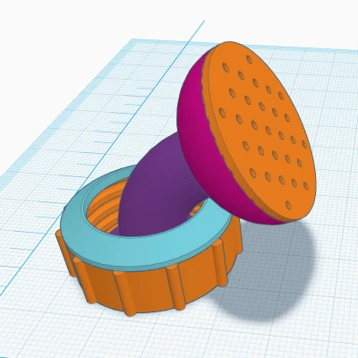 Nắp Chai Tưới Nước