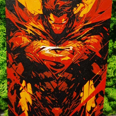 Mô hình 3D Superman