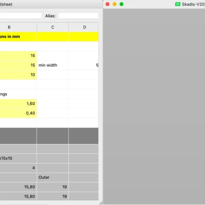 Hộp/Kệ IKEA Skadis Tùy Chỉnh - File FreeCAD FCStd