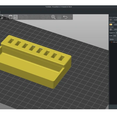 Khay đựng thẻ SD và USB