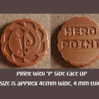 The Hero Token - Token Anh Hùng Cho Game Pathfinder