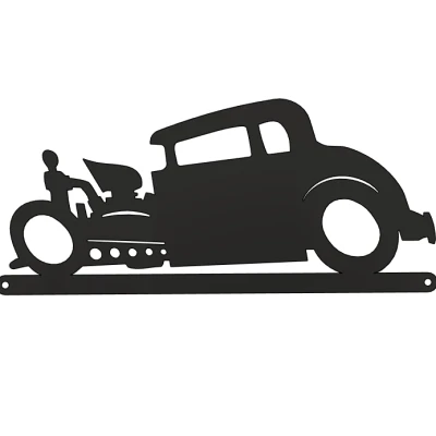 Mô Hình Hotrod '32 - Trang Trí Tường Độc Đáo