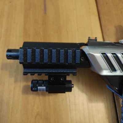 Phần nòng Picatinny 3 cạnh độ cho Bug-A-Salt 3.0