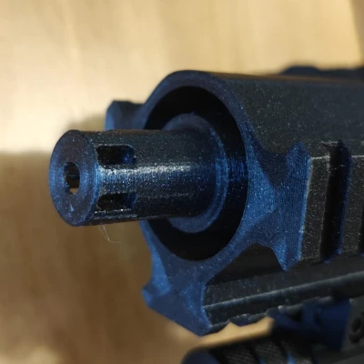 Phần nòng Picatinny 3 cạnh độ cho Bug-A-Salt 3.0