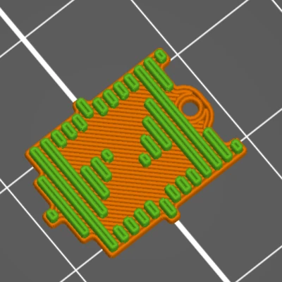 Móc Khóa Nerdland (Nerdland Keyring)