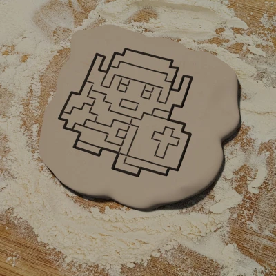 Khuôn Cắt Bánh Quy Classic Link từ Legend of Zelda