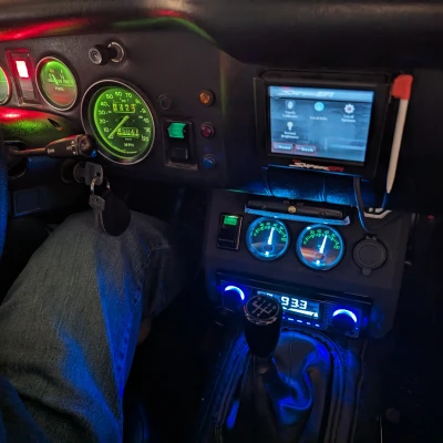 Bảng điều khiển Radio Trung tâm MG Midget/Austin Healey Sprite