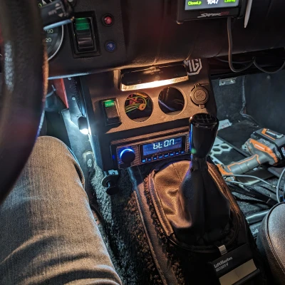 Bảng điều khiển Radio Trung tâm MG Midget/Austin Healey Sprite