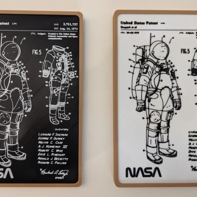 Nghệ thuật Bản quyền Bộ đồ Phi hành gia NASA