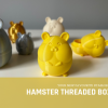 Hộp đựng đồ hình chuột hamster có ren - Thumbnail 1