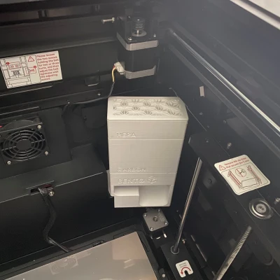 Đế lọc carbon BentoBox v2.0 cho Qidi X-Plus 3