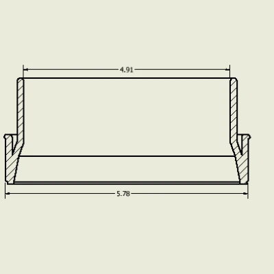 Bộ giảm tốc Super Dust Deputy 4/5 Cyclone từ 6" xuống 5"