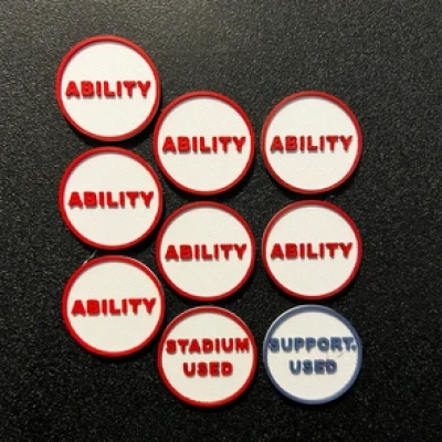 Mô Hình Token Pokemon TCG