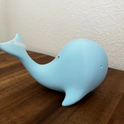 Cá Voi Pinksie - Máy Cắt Băng Keo