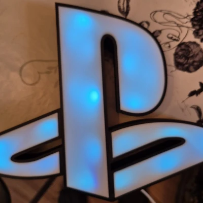 Đèn LED Logo Playstation
