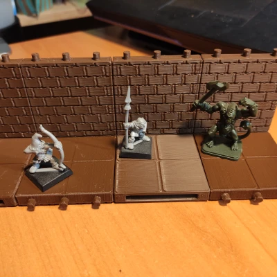 Bộ ô gạch Dungeon cơ bản