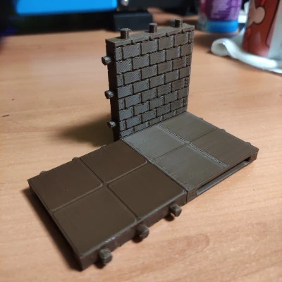 Bộ ô gạch Dungeon cơ bản