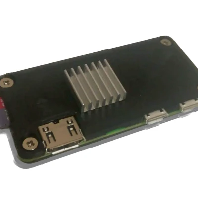 Vỏ Raspberry Pi Zero 2 W Mỏng có Tản nhiệt Nhôm, Hỗ trợ Header và Bộ điều chỉnh điện áp