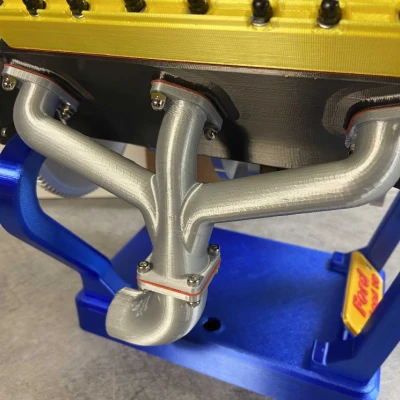 Ford FlatHead V8 (3/14) / Ống xả bổ sung