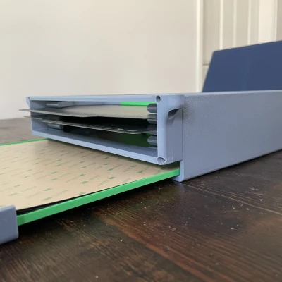 Hộp đựng Tấm Build Plate Bambu - Gắn dưới bàn/kệ