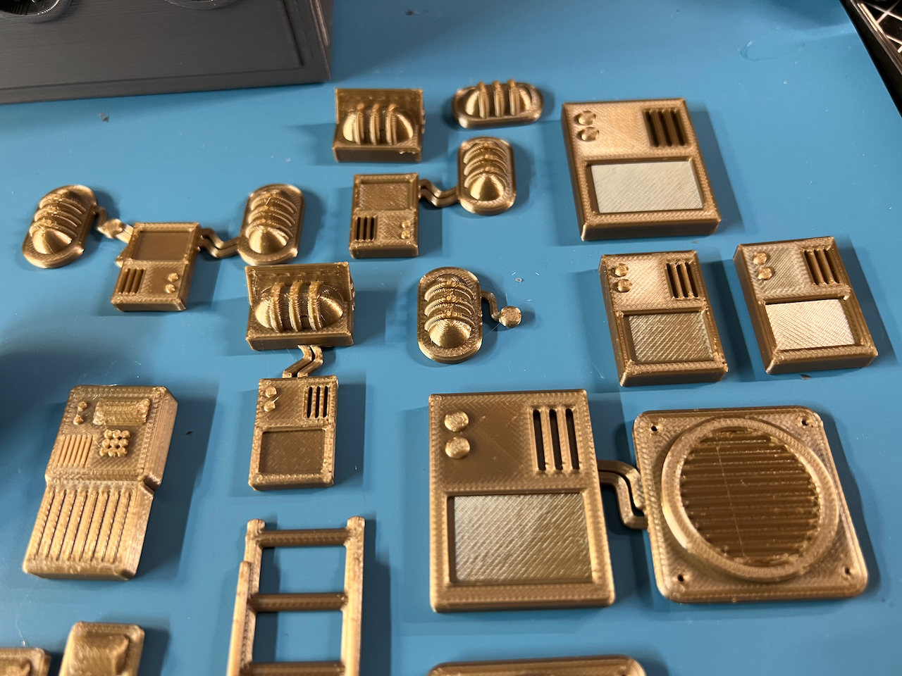 Greebles Phần 2! Đèn, Đơn vị nguồn, Lỗ thông gió, Thang, Đơn vị điều khiển và nhiều hơn nữa!