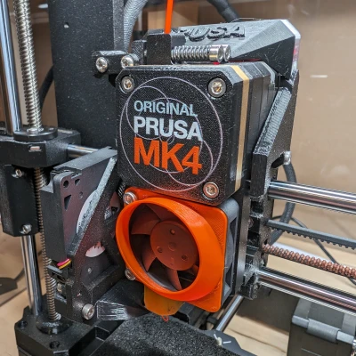 Chắn Gió & Bảo Vệ Quạt Kiểu "Vase Mode" cho Prusa MK4