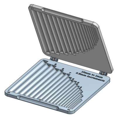 Hộp Đựng Mũi Khoan Cỡ Metric