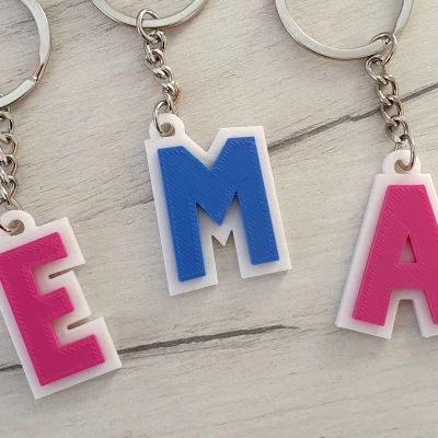 Móc khóa Chữ Cái Alphabet