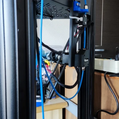 FLSUN SR Super Racer: Nạp dây tóc từ dưới bên hông (dùng pát cảm biến dây zin)