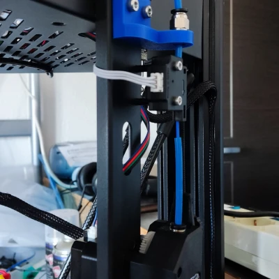 FLSUN SR Super Racer: Nạp dây tóc từ dưới bên hông (dùng pát cảm biến dây zin)