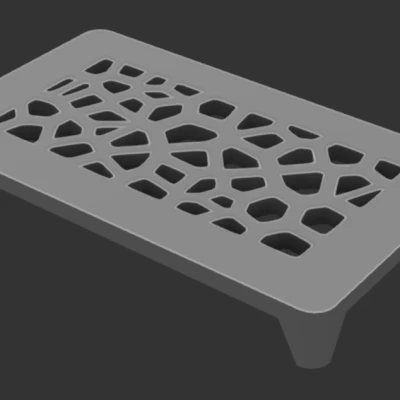 Khay Xà Bông Đơn Giản Phong Cách Voronoi