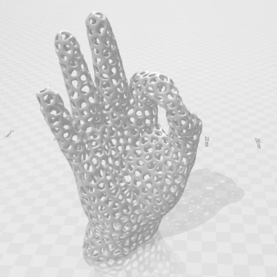 Bàn Tay Trò Chơi Vòng Tròn Voronoi