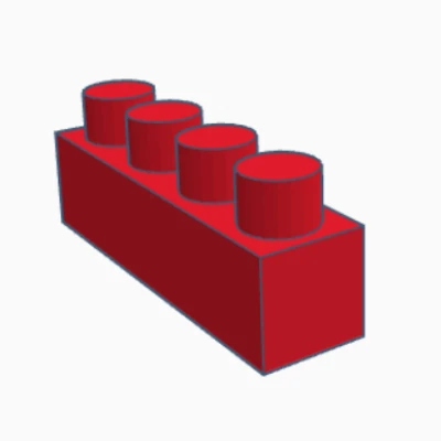 Gạch Lego 1x4
