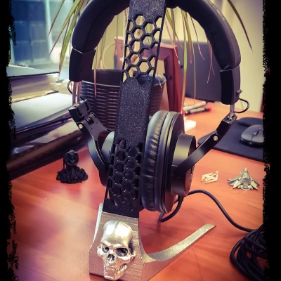 Giá Đỡ Tai Nghe Hình Hộp Sọ