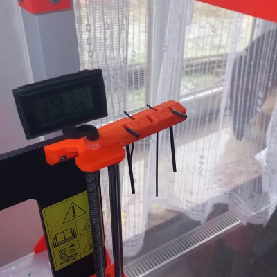 Kệ giữ lục giác kèm chỗ cắm nhiệt kế cho MK3S