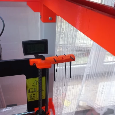 Kệ giữ lục giác kèm chỗ cắm nhiệt kế cho MK3S