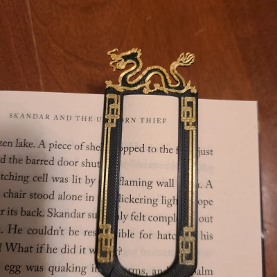 Bookmark Rồng Đôi Độc Đáo