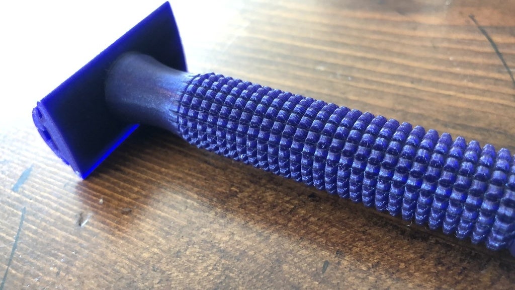 Dao cạo râu an toàn HC - In 3D hoàn chỉnh